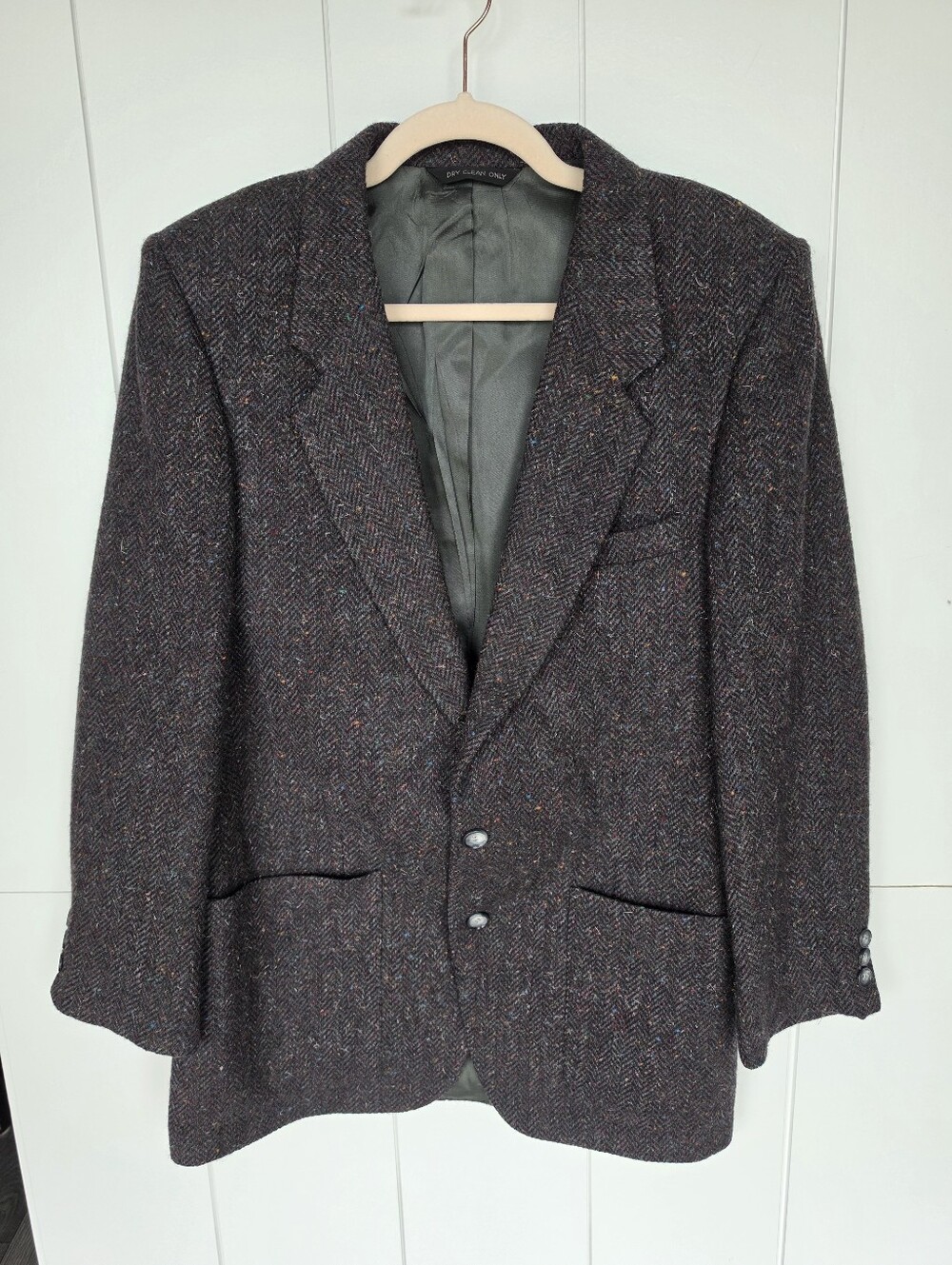 Vintage Daniel Hechter Tweed Men Sport Coat Blazer